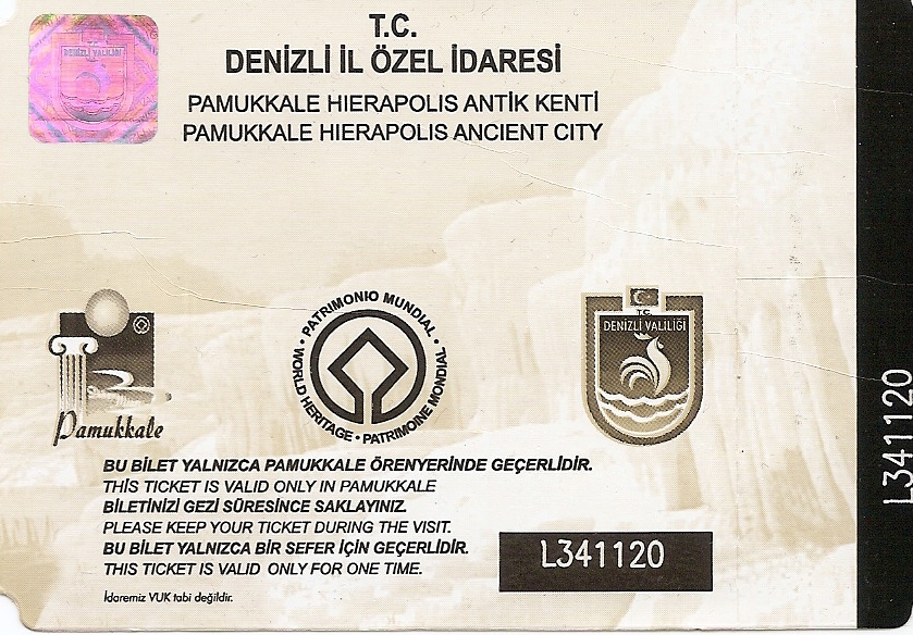Entrada Hierápolis de Pamukkale - Turquía (2) - Asia